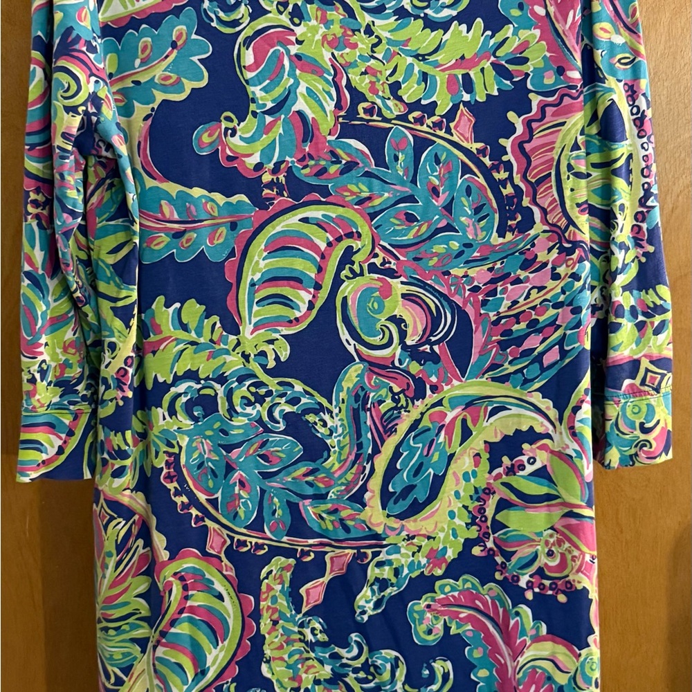 Lilly Pulitzer Colorful Paisley Midi Dress